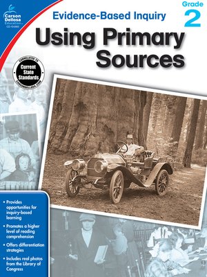cover image of Using Primary Sources, Grade 2